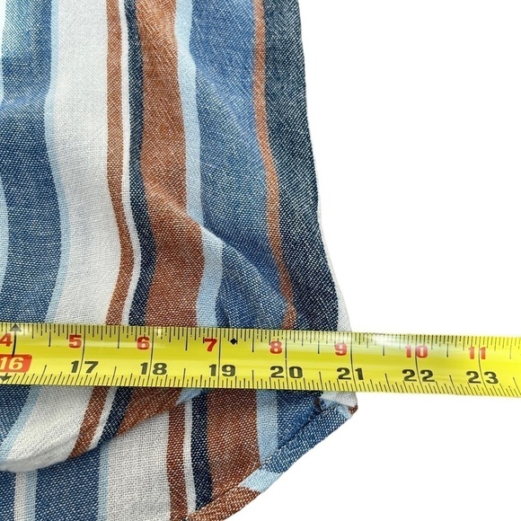 MONTEAU Sleeveless Linen Blend Dress EUC - Picture 10 of 11